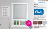 25mm PVC Venetian Blinds 600 x 1000mm