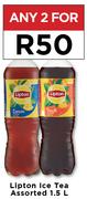 Lipton Ice Tea Assorted-For Any 2 x 1.5Ltr