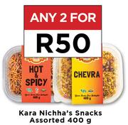 Kara Nichha's Snacks Assorted-For Any 2 x 400g