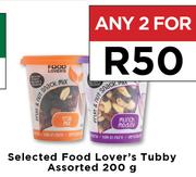 Selected Food Lovers Tubby Assorted-For Any 2 x 200g