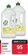 Handy Andy Cream All Variants-For 2 x 1.5L