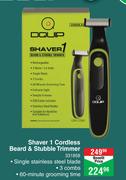 Dquip Shaver 1 Cordless Beard & Stubble Trimmer