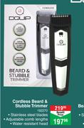 Dquip Cordless Beard & Stubble Trimmer