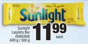 Sunlight Laundry Bar (Selected)-400g/500g Each