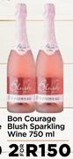Bon Courage Blush Sparkling Wine-For 2 x 750ml