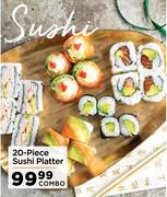 20 Piece Sushi Platter-Combo