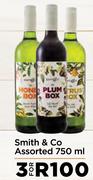 Smith & Co Assorted-For 3 x 750ml