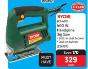 Ryobi 400W Handyline Jig Saw HJ-400