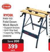 Ryobi Fold Down Work Bench RWB-100