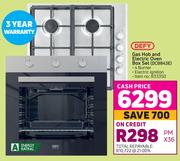Defy Gas Hob & Electric Oven Box Set DCB843E