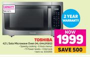 Toshiba 42L Solo Microwave Oven ML-EM42P(BS)