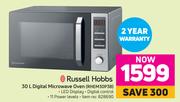 Russell Hobbs 30 L Digital Microwave Oven RHEM30P3B