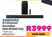 Samsung 5.1 Channel Soundbar HW-B750F/XA 850030447