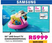 Samsung 50" UHD Smart TV UA50U8000FKXXA 850032806