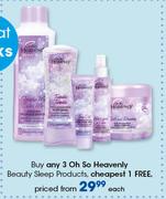 Oh So Heavenly Beauty Sleep Products-Each
