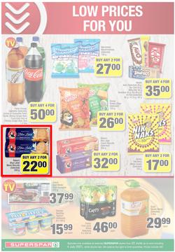 SUPERSPAR COUNTRY EASTERN CAPE : Our Best For less (22 June - 4 July 2021) Valid in Butterworth, Daku, Ndu, New Brighton, Stanford Square, Tams, Zonke, page 6