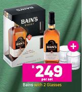 Bain's With 2 Glasses-Per Set