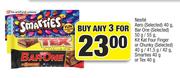Nestle Aero (Selected) 40g Combo-For Any 3