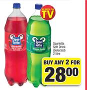 Sparletta Soft Drink(Selected)-Any 2 x 2Liter