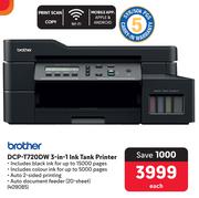 Brother DCP-T720DW 3 In 1 Ink Tank Printer
