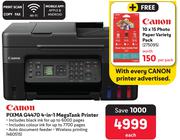 Canon Pixma G4470 4 In 1 Mega Tank Printer