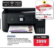 Epson L3260 3 In 1 Eco Tank Printer