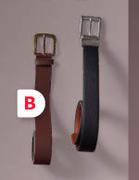 Men's Belts 80cm-130cm-Each