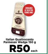Italian Quattrocento Parmesan Wedge-150g Each
