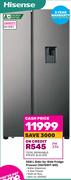 Hisense 508L Side By Side Fridge Freezer H670SIT-WD