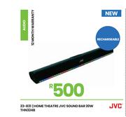 JVC 20W Home Theatre Sound Bar THN324B 23-831
