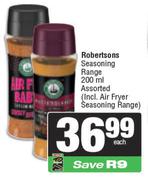 Robertsons Seasoning Range Assorted-200ml