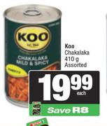 Koo Chakalaka Assorted-410g