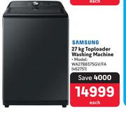 Samsung 27Kg Top Loader Washing Machine WA27B8375GV/FA