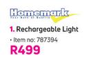 Homemark Rechargeable Light