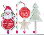 Stop Here/ Landing Zone Solar Stick Lights-Each