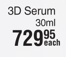 Eucerin 3D Serum-30ml Each