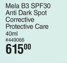 Laroche Posay Mela B3 SPF30 Anti Dark Spot Corrective Protective Care-40ml