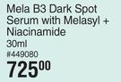 Laroche Posay Mela B3 Dark Spot Serum With Melasyl + Niacinamide-30ml