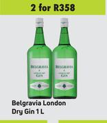 Belgravia London Dry Gin-For 2 x 1L