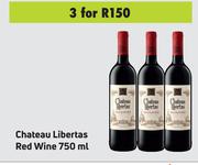 Chateau Libertas Red Wine-For 3 x 750ml