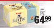 Spar Choice Butter-500g Each