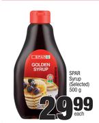 Spar Syrup (Selected)-500g Each
