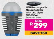 Leisure Quip USB Rechargeable Mosquito Killer With LED Light MQ8386