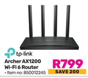 TP Link Archer AX1200 WiFi 6 Router