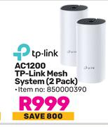 TP Link AC1200 Mesh System 2 Pack
