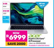 Acer Aspire Lite Core i3 Processor