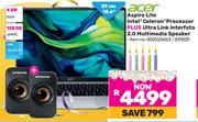 Acer Aspire Lite Intel Celeron Processor Plus Ultra Link Interfoto 2.0 Multimedia Speaker