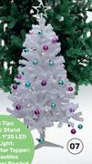 150cm Alaskan Pine Combo Tree White
