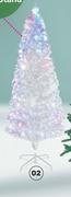 180cm Fibre Optic Tree White