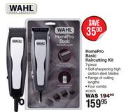 Wahl Home Pro Basic 7 Piece Haircutting Kit 63626